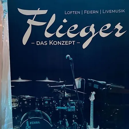 Kleine Im - Konzept Flieger - 2 Stockwerke 公寓